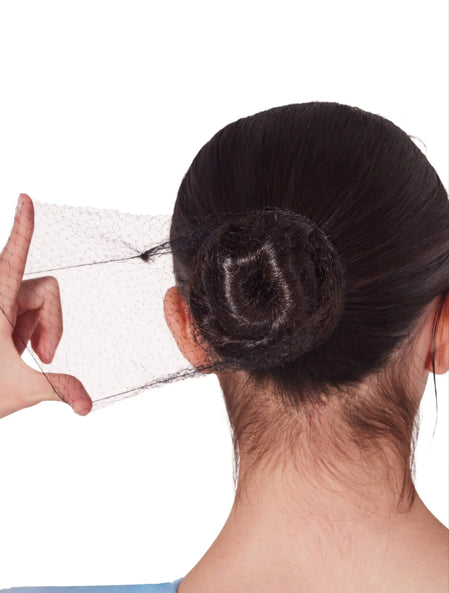 Capezio Black Bun Heads Hair Nets BH424