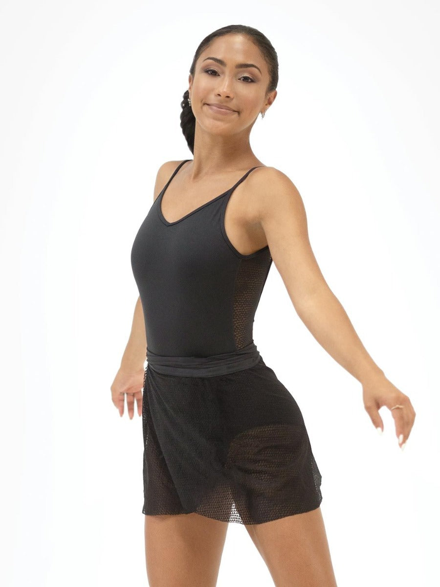 Capezio Black Lace Camisole Leotard 11502W