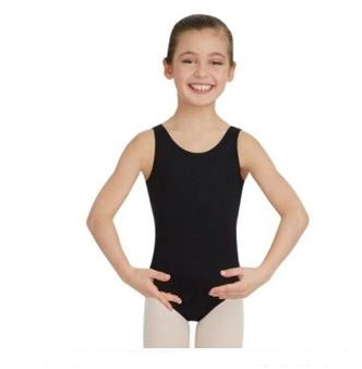 Capezio Black Tank Girls Leotard TB142C