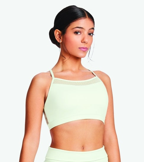 Capezio Lace Back Adult Bra Top 11281W