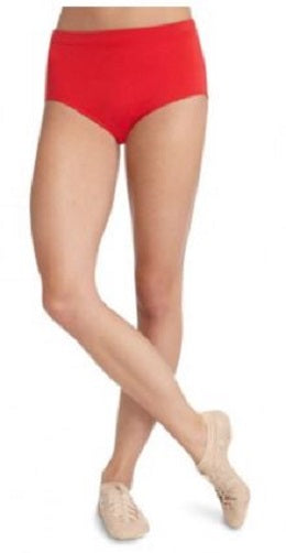 Capezio Red Adult Briefs TB111