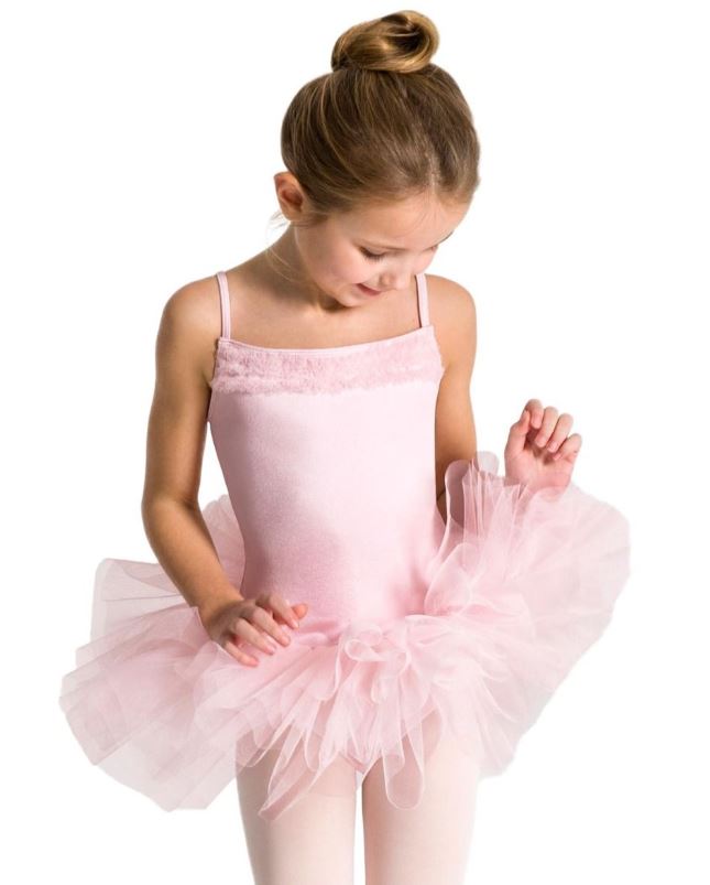 Capezio Ruffle Yoke Girls Tutu Dress 11307C