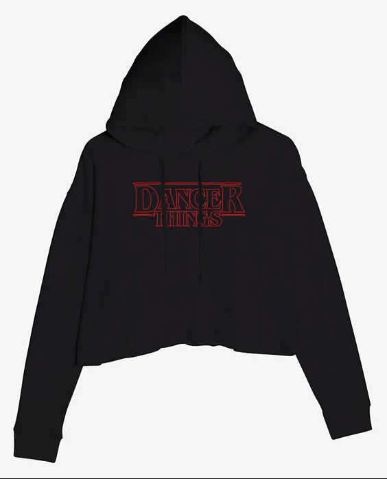 Covet Dancer Things Crop Hoodie DT-CH