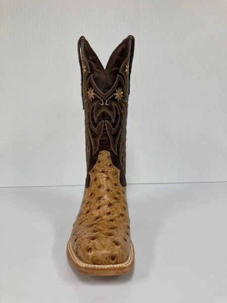Cowtown Tan Ostrich Print Womens Boots Q477