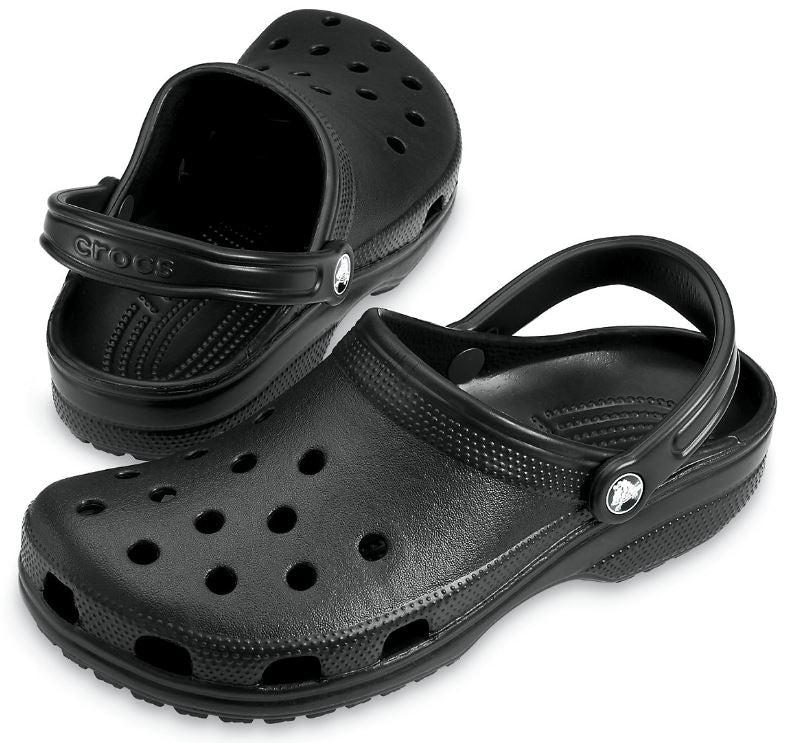 Crocs Black Classic Mens Clogs 10001-001