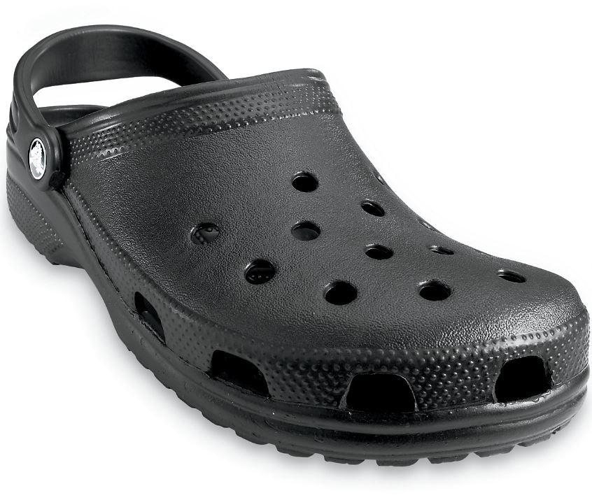 Crocs Black Classic Mens Clogs 10001-001