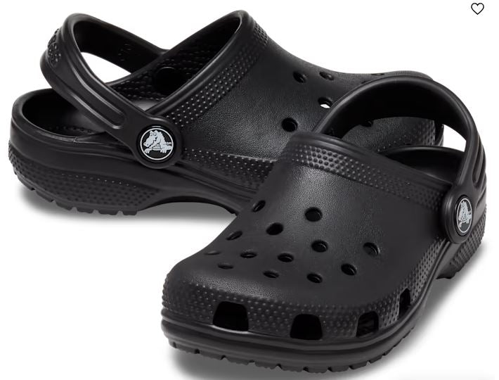 Crocs Black Kids Classic Clog 206991