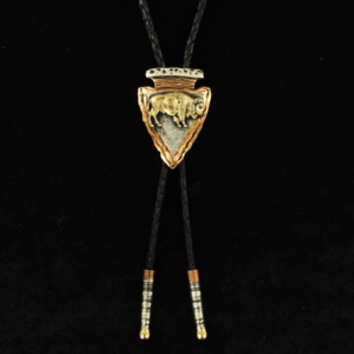 Crumrine Arrowhead Buffalo Bolo C10829