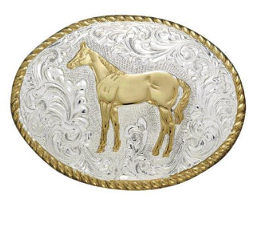 Crumrine Equine Two Tone Buckle C01578