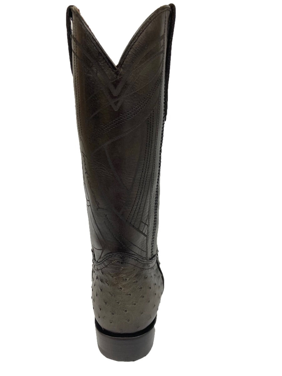 Cuadra Flame Grey Ostrich Men's Boots CU838