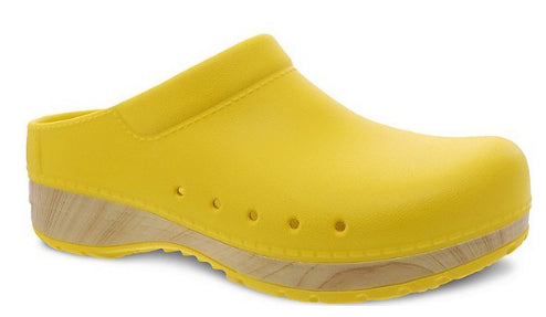Dansko Yellow Kane Mule Women's Clog Shoes