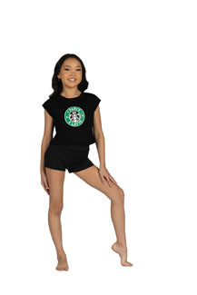 Danznmotion Dance A Latte Tee 25316C