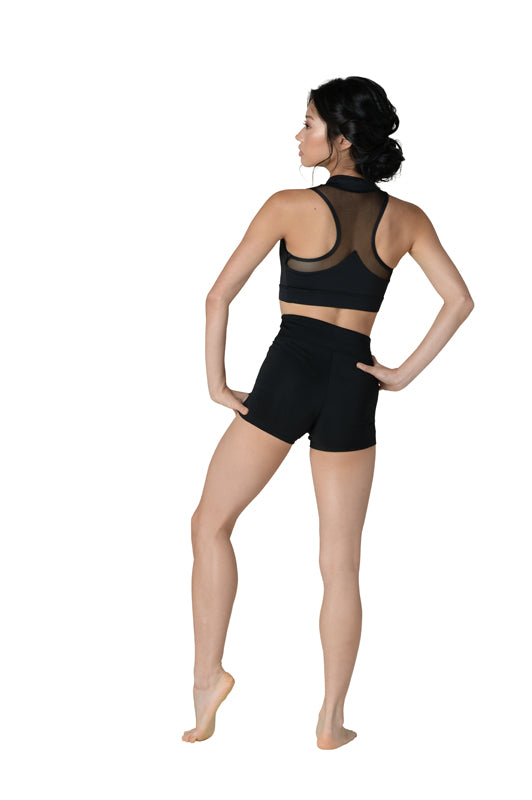 Danznmotion High Waist Booty Short 22406A