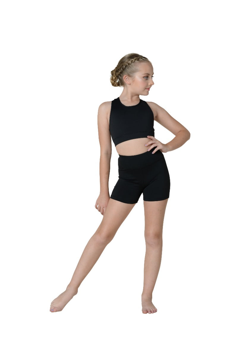 Danznmotion High Waist Booty Short 22406C