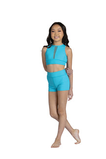 Danznmotion High Waist Booty Short 22406C