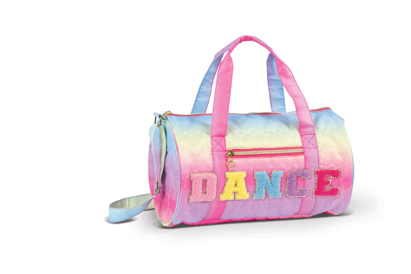 Danznmotion Quilted Rainbow Duffle B24501