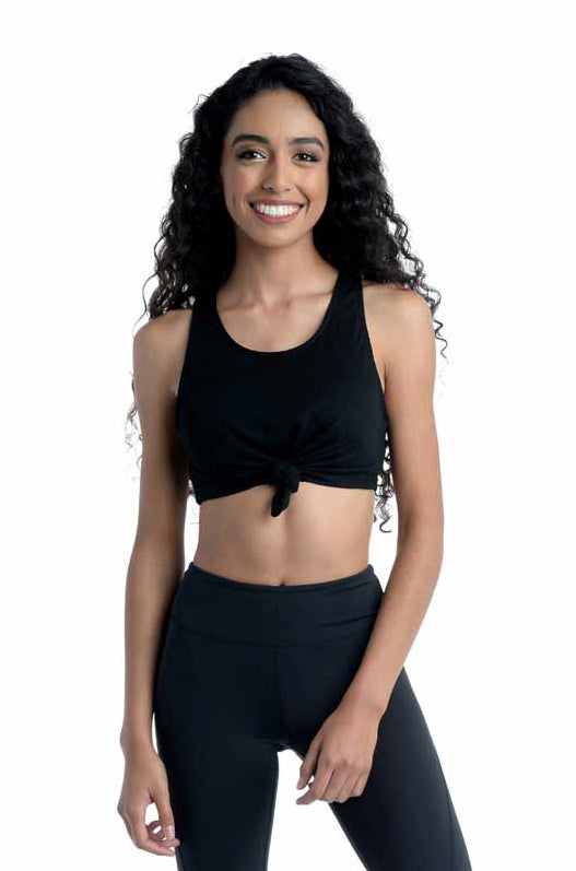 Danznmotion Ribbed Tie Top Tank 20302A