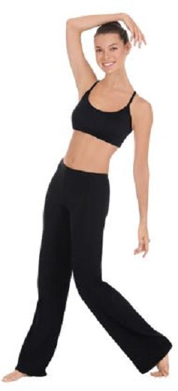 Eurotard Adult Black Jazz Pants 46555-BLK