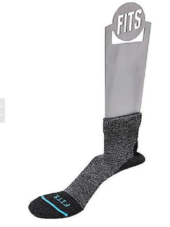F1003 Coal Light Hiker Unisex Quarter Socks