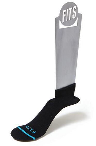 F3001-000 Black Light Runner Low Fits Socks