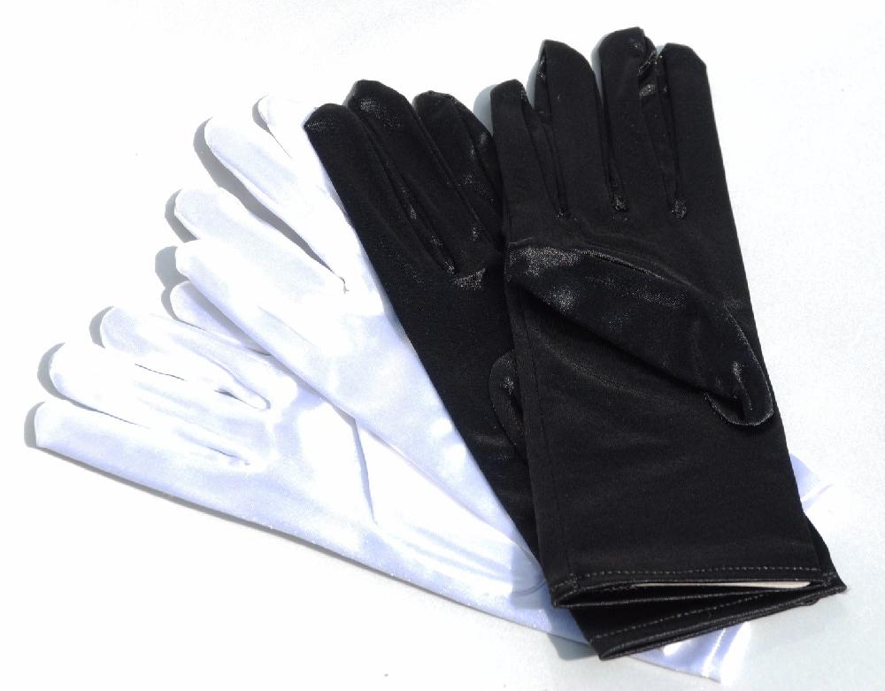 GL-01S Short Satin Gloves