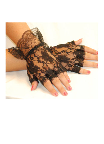 GL-06 Lace Half Gloves
