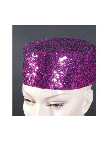 H-38 Glitter Pillbox Hat (LG)