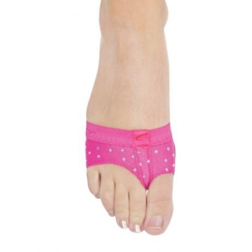 H07RS Rhinestone Hot Pink FootUndeez