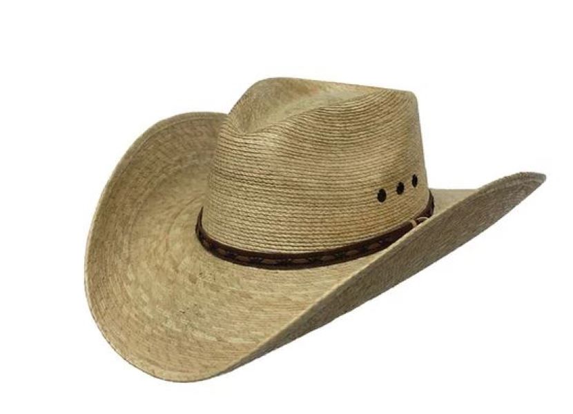 Hat Biz Natural Wallace Palm Hat LSTV5