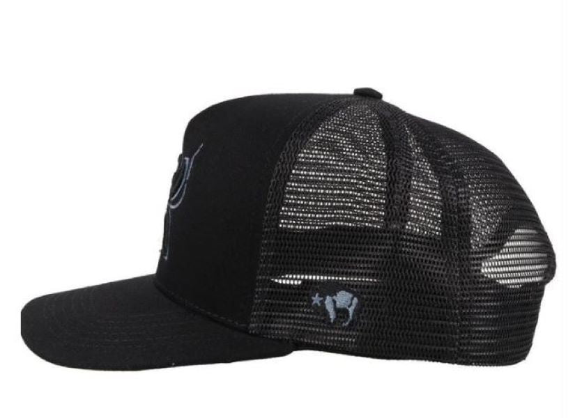 Hooey Black Arc American Made Hat 9723T-BK