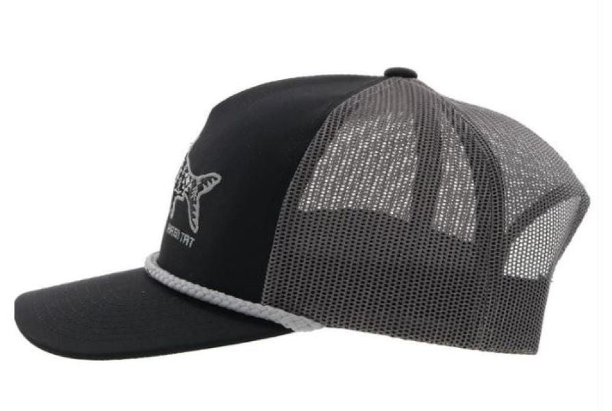 Hooey Black/Charcoal Habitat Hat 6014T-BKCH