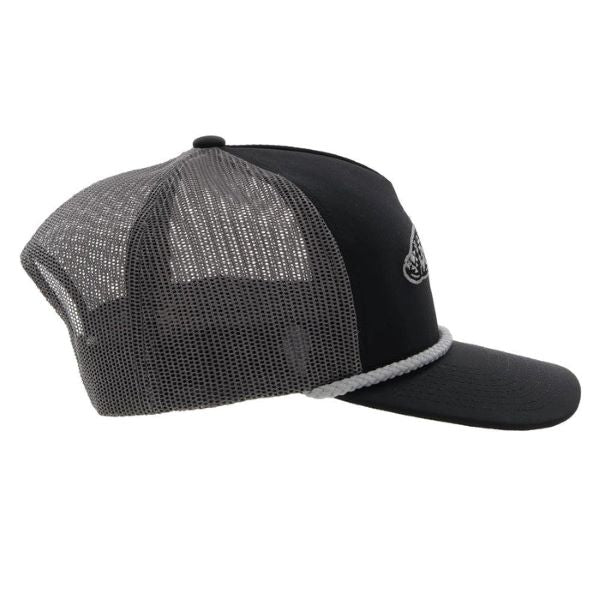 Hooey Black/Charcoal Habitat Hat 6014T-BKCH