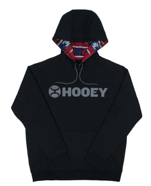 Hooey Black Lock Up Mens Hoody HH1177BK
