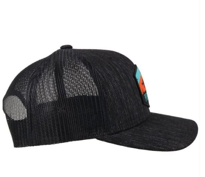 Hooey Black Punchy Hat 5027T-BK