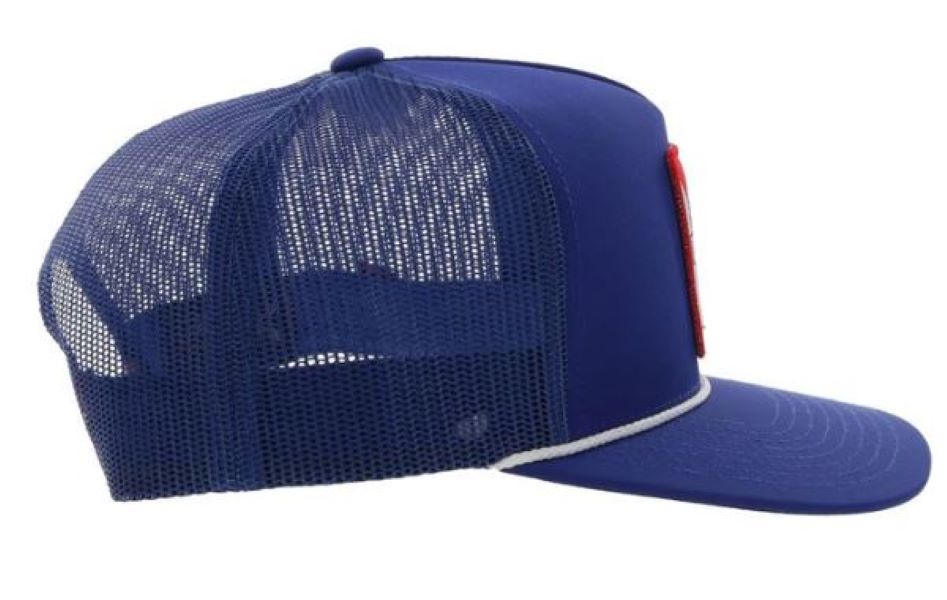 Hooey Blue Pabst Blue Ribbon Hat 2274T-BL