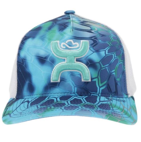 Hooey Blue/White Bass Mens Hat 2155T-BLWH