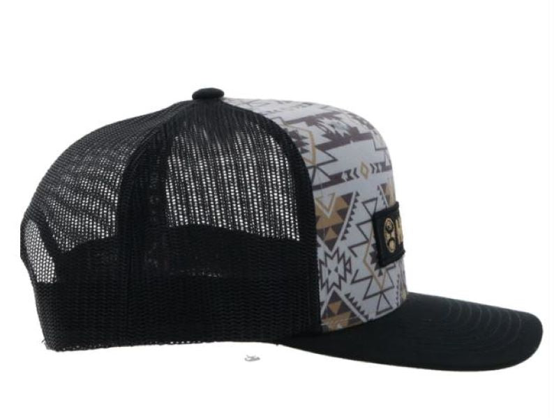 Hooey Grey/Black W/Aztec Hat 2313T-GYBK