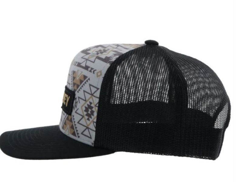 Hooey Grey/Black W/Aztec Hat 2313T-GYBK