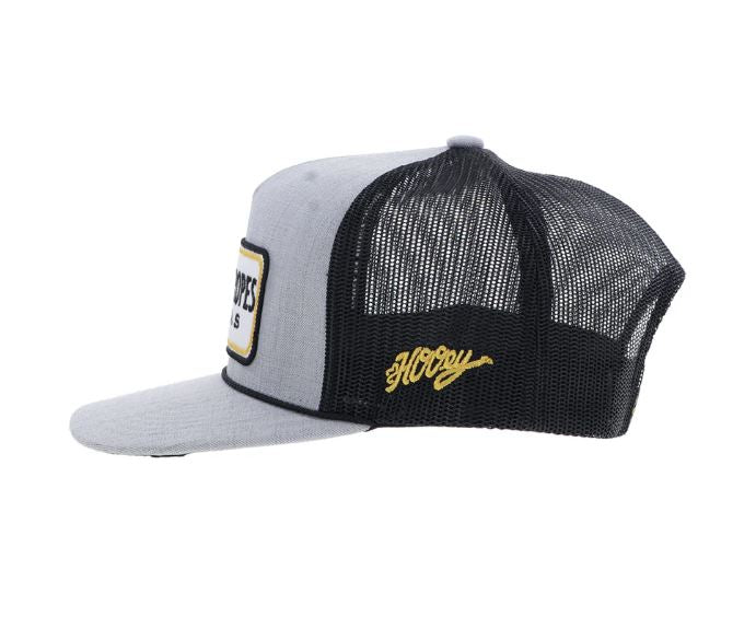 Hooey Grey/BlackCactus Ropes Cap CR116