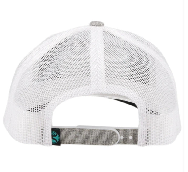 Hooey Grey Cactus Ropes Texas Cap CR064