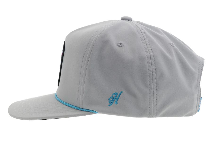 Hooey Grey Cheyenne Ball Cap 2444T