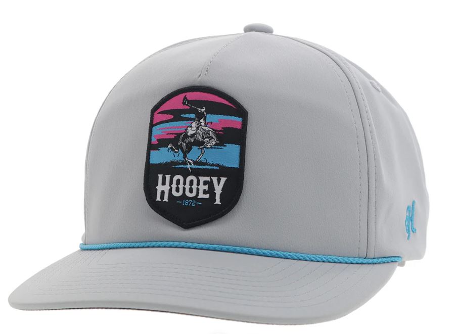 Hooey Grey Cheyenne Ball Cap 2444T