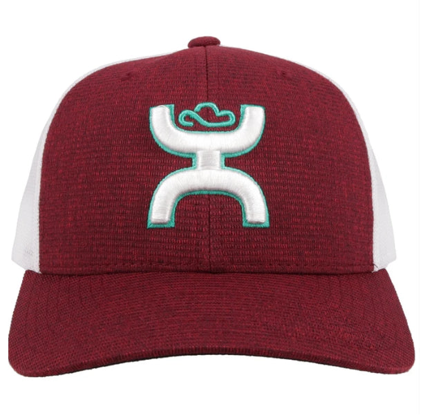 HOOEY MAROON/WHITE STERLING CAP 2106T-MAWH