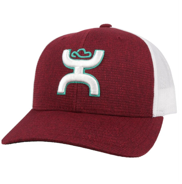 HOOEY MAROON/WHITE STERLING CAP 2106T-MAWH