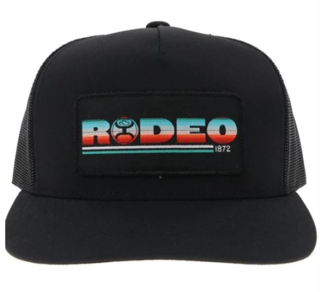 Hooey Serape/Black Rodeo Hat 2153T-BK