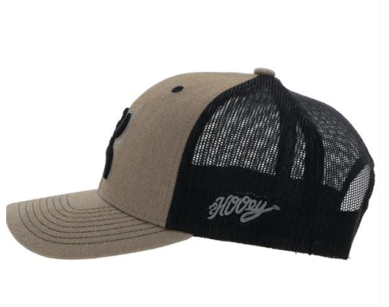 Hooey Tan/Black Arc Hat 2321T-TNBK