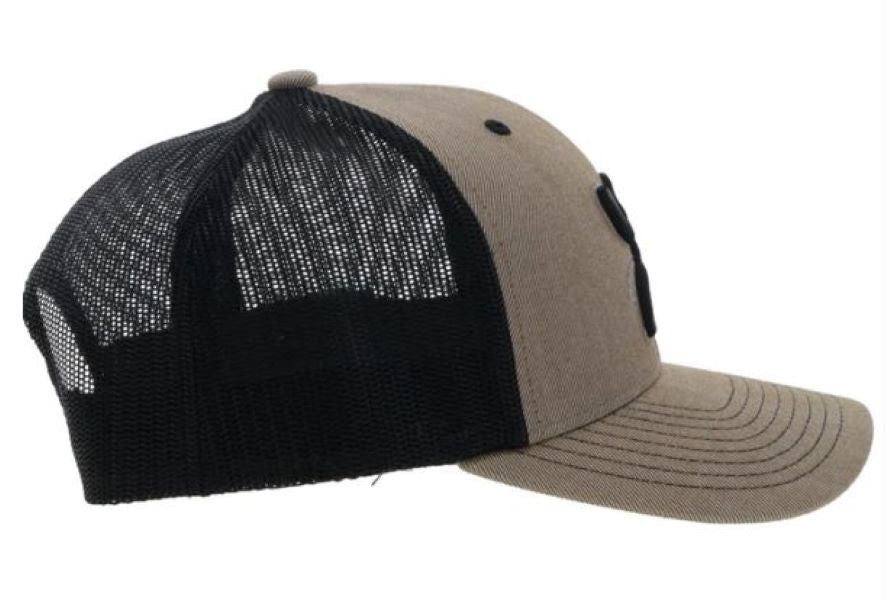 Hooey Tan/Black Arc Hat 2321T-TNBK