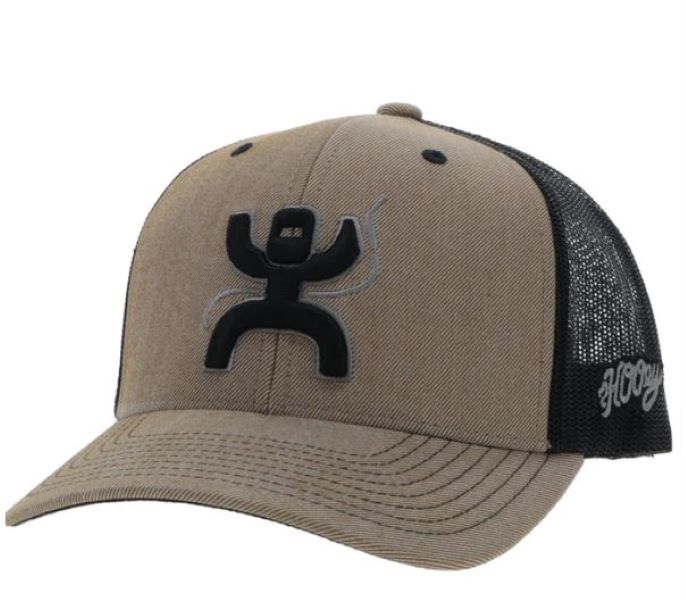 Hooey Tan/Black Arc Hat 2321T-TNBK