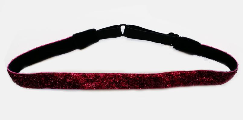 HP-GTEHB Glitter Ribbon Adjustable Headband