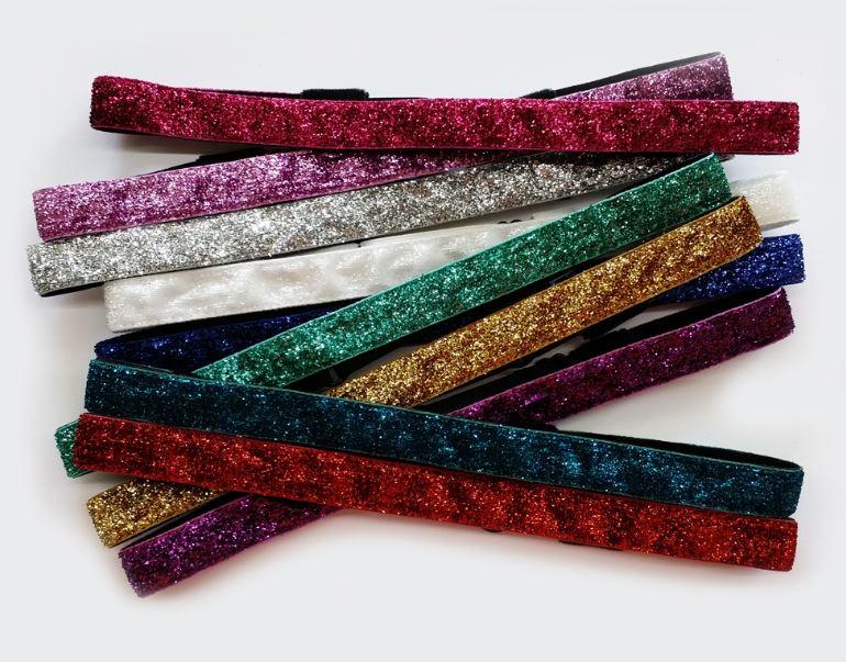 HP-GTEHB Glitter Ribbon Adjustable Headband
